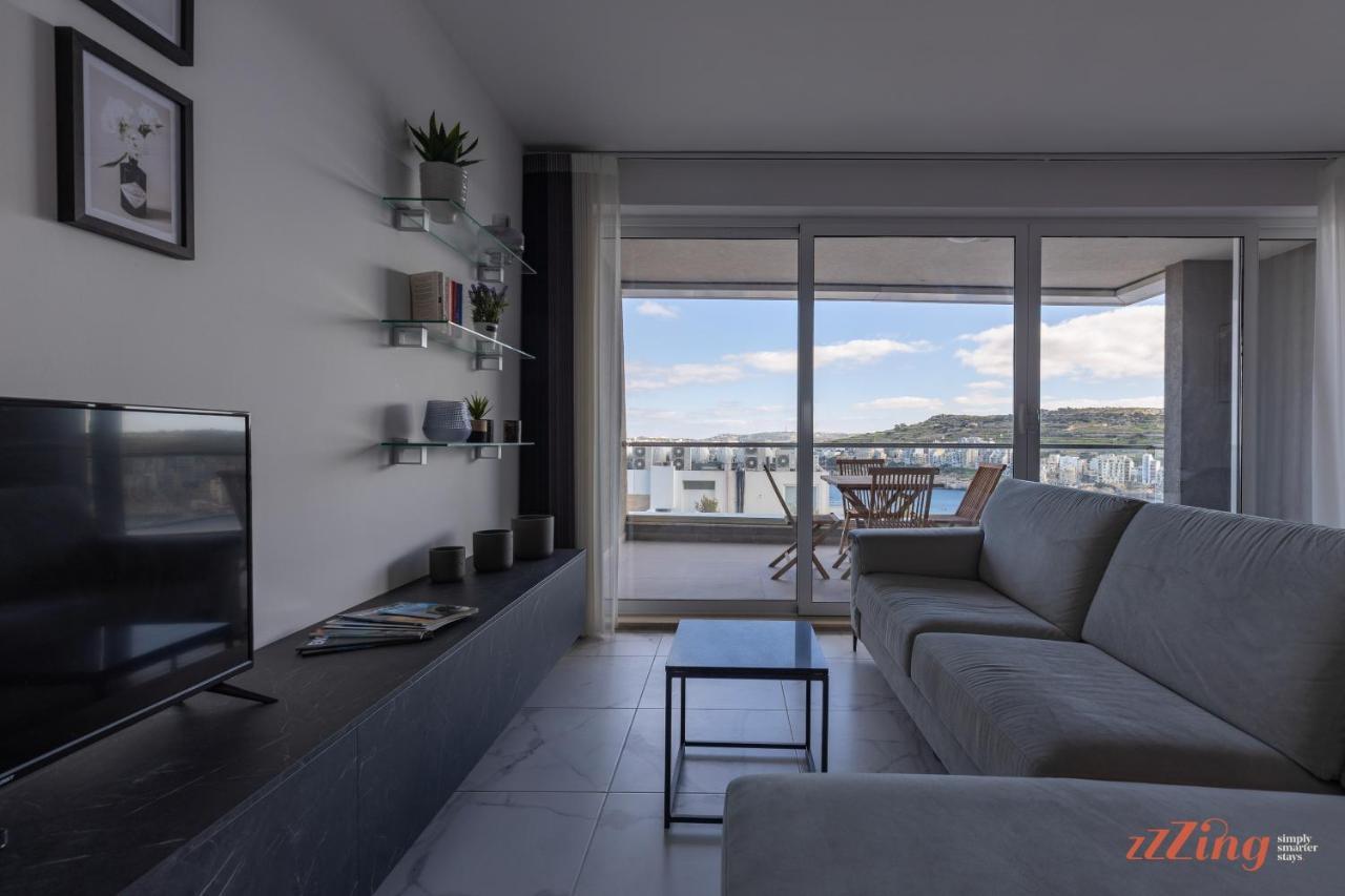A Stunning Apartment With Spectacular Sea Views St. Paul's Bay Dış mekan fotoğraf