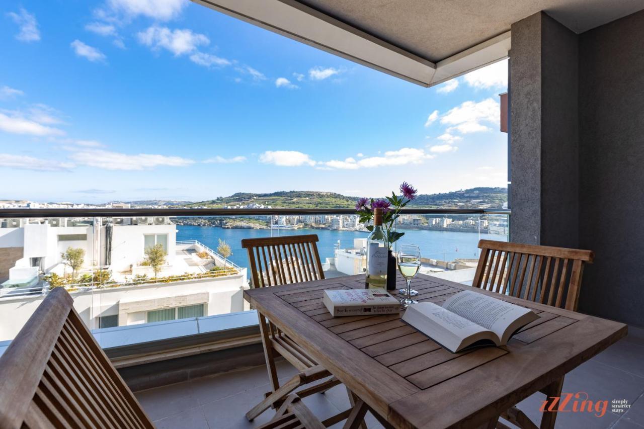 A Stunning Apartment With Spectacular Sea Views St. Paul's Bay Dış mekan fotoğraf