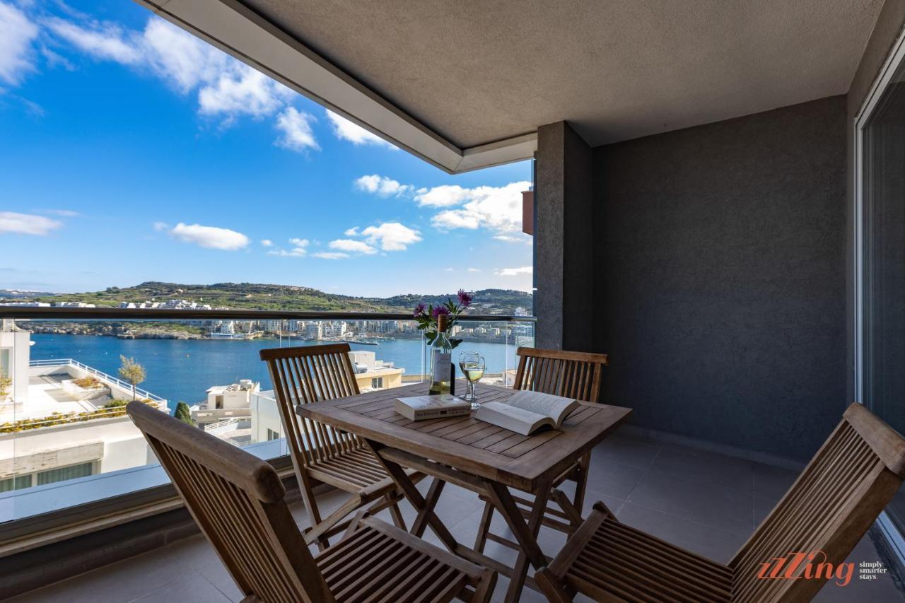A Stunning Apartment With Spectacular Sea Views St. Paul's Bay Dış mekan fotoğraf